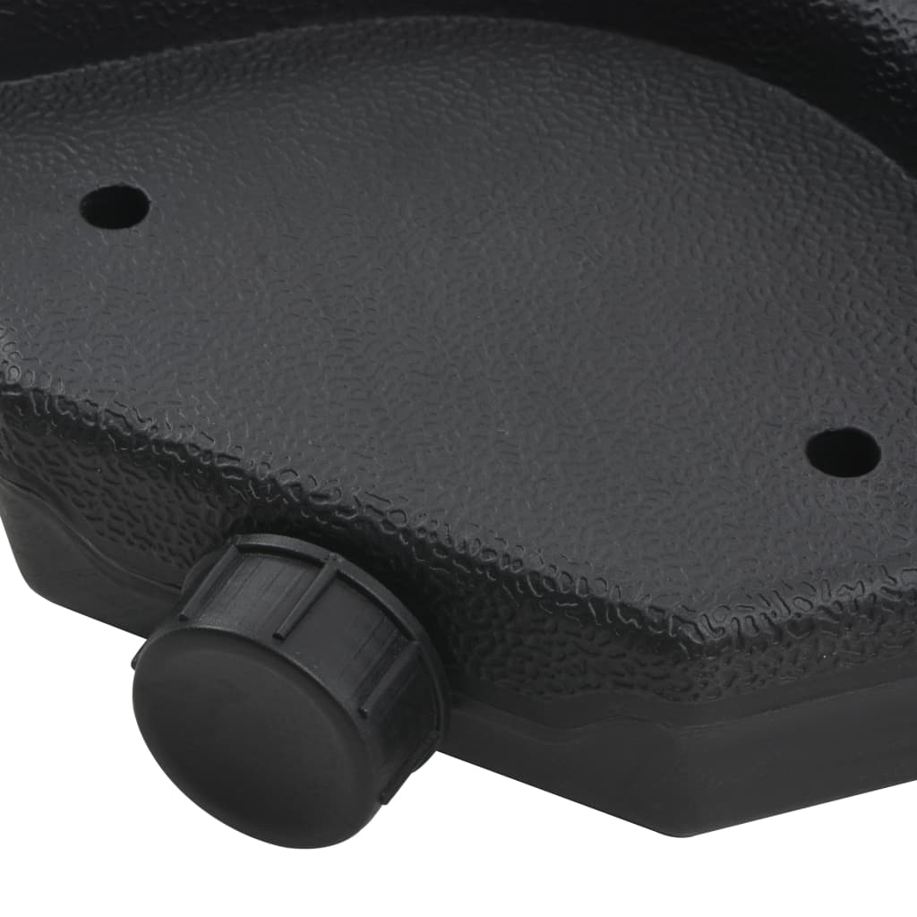 Ombrellone da Giardino con Base Portatile Tortora - homemem39