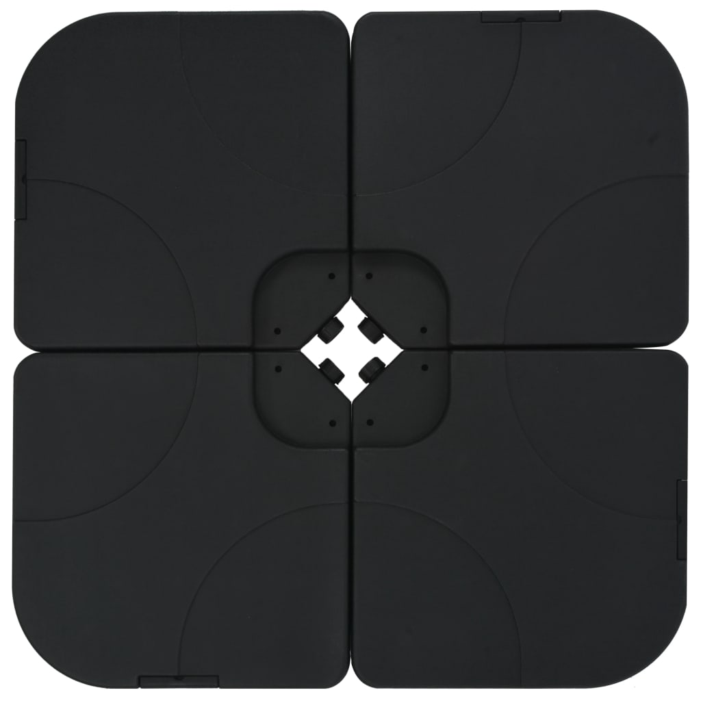 Ombrellone da Giardino con Base Portatile Tortora - homemem39