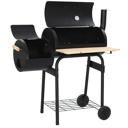 Barbecue Classico Affumicatore a Carbonella - homemem39