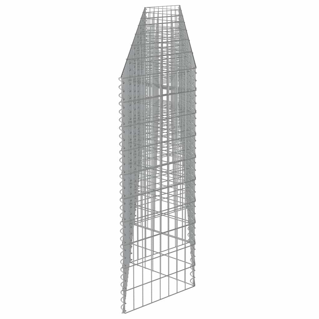 Gabbione in Acciaio Zincato 450x30x100 cm | homemem39