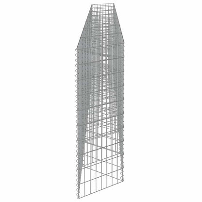 Gabbione in Acciaio Zincato 450x30x100 cm | homemem39