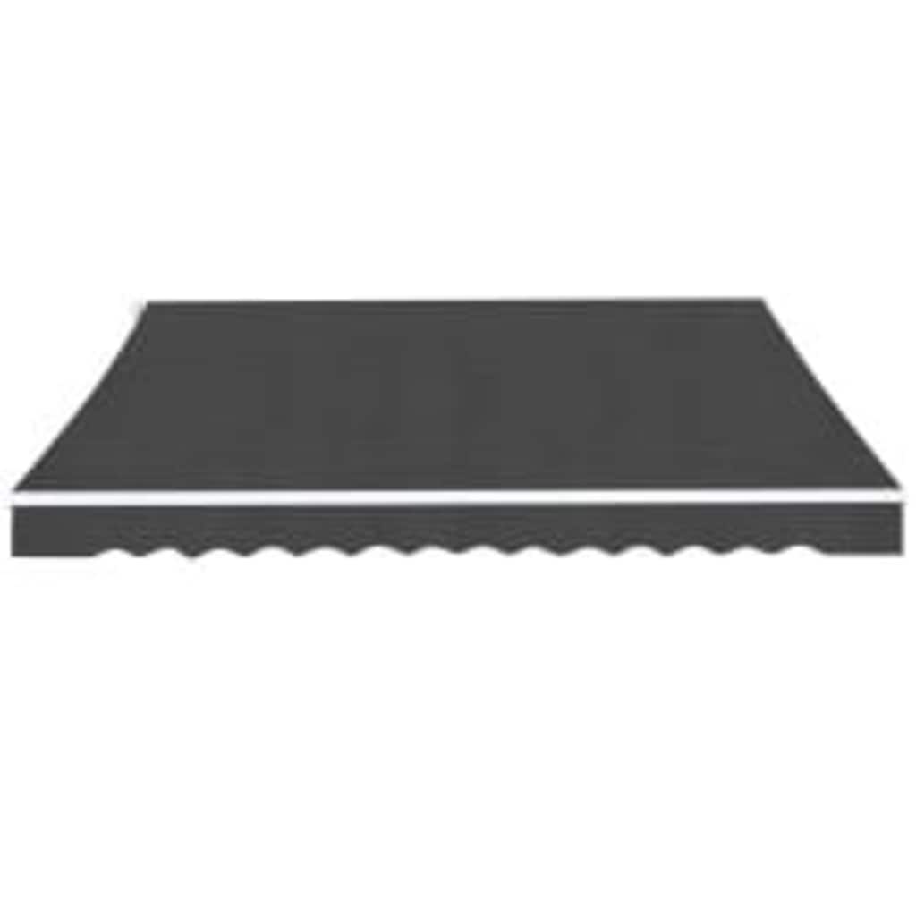 Tenda da Sole Pieghevole Manuale 600 cm Antracite