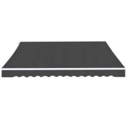Tenda da Sole Pieghevole Manuale 600 cm Antracite