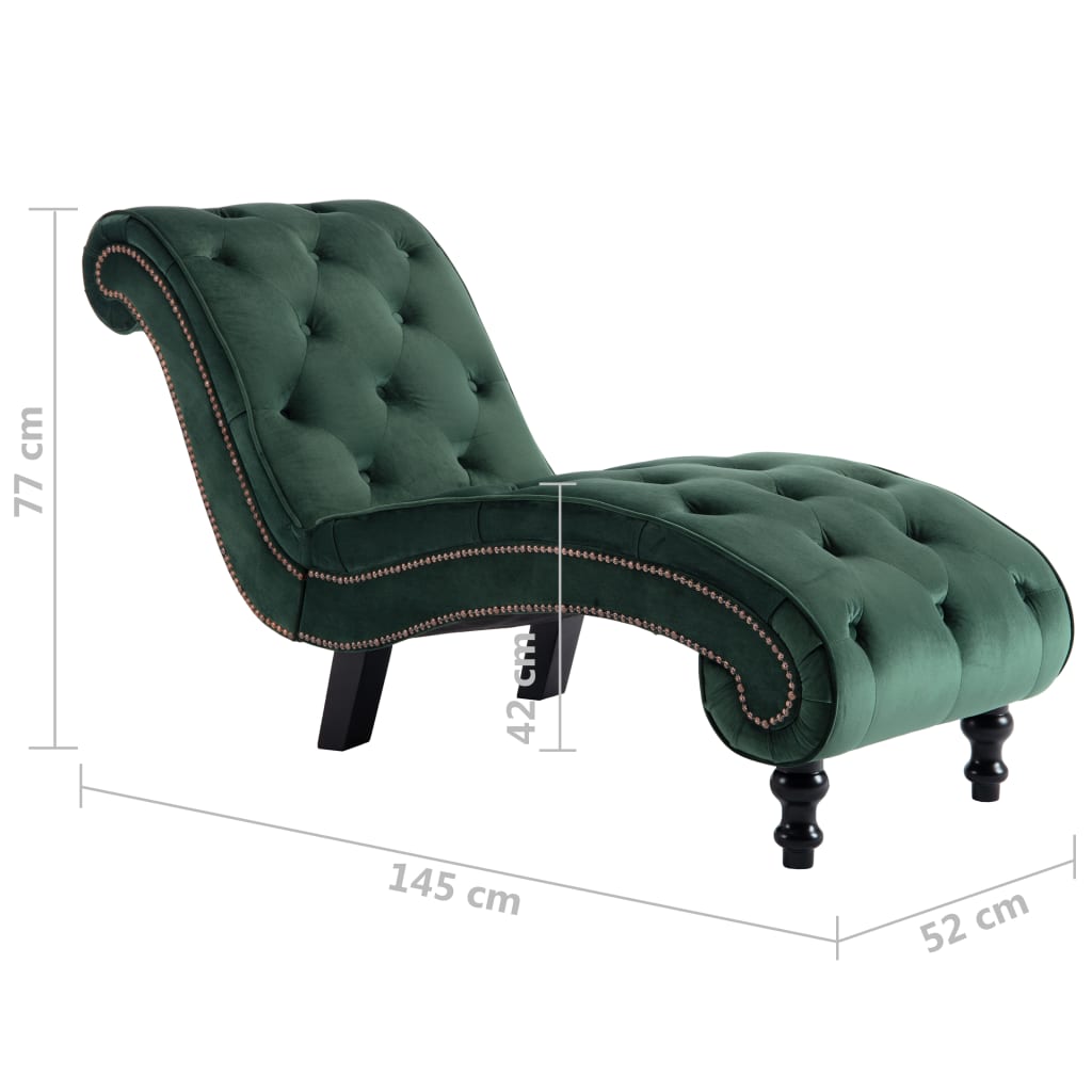 Sdraio Verde in Velluto | homemem39