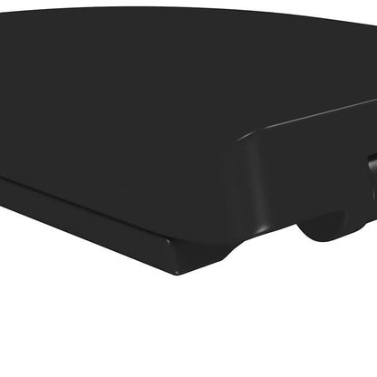 Copriwater Ammortizzato a Sgancio Rapido Nero