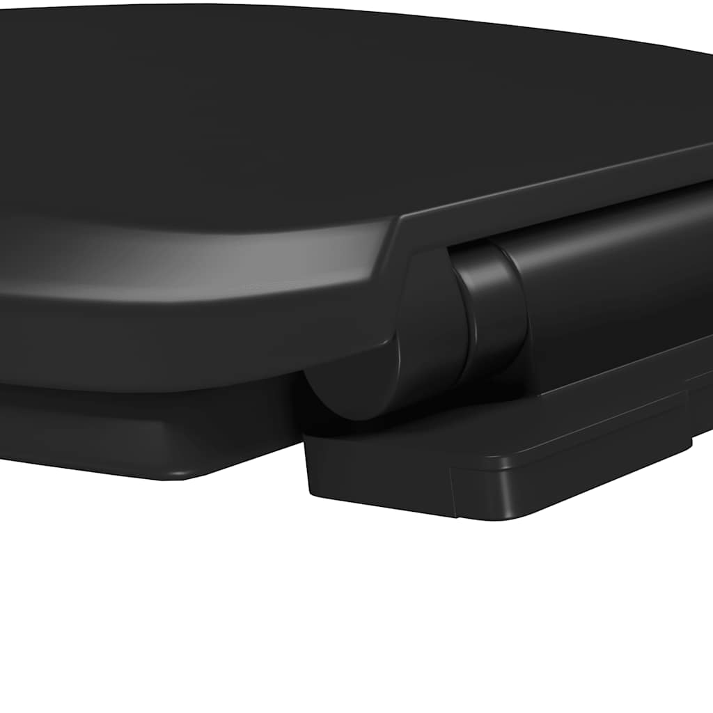 Copriwater Ammortizzato a Sgancio Rapido Nero