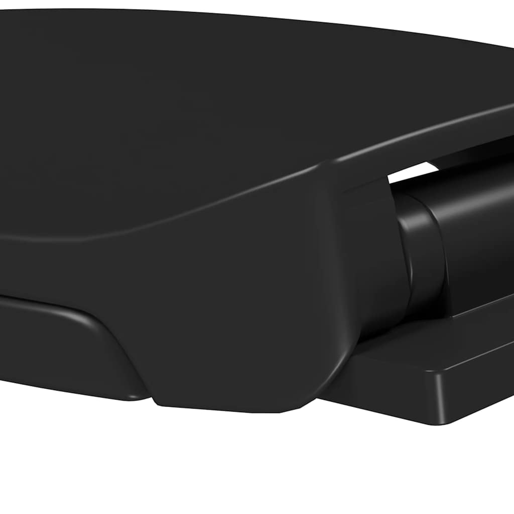 Copriwater Ammortizzato a Sgancio Rapido Nero