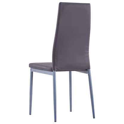 Set da Pranzo 7 pz Grigio - homemem39
