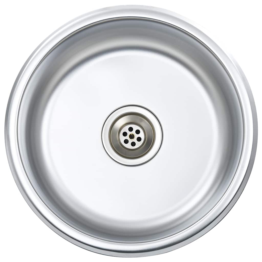 Lavello da Cucina con Filtro e Sifone in Acciaio Inox | homemem39