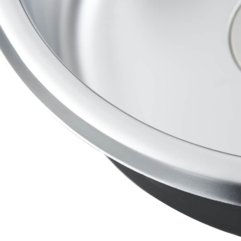 Lavello da Cucina con Filtro e Sifone in Acciaio Inox | homemem39