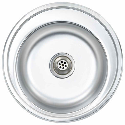 Lavello da Cucina con Filtro e Sifone in Acciaio Inox | homemem39