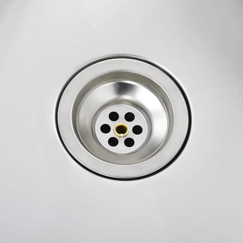 Lavello da Cucina Lavorato a Mano in Acciaio Inox | homemem39