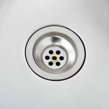 Lavello da Cucina Lavorato a Mano in Acciaio Inox | homemem39