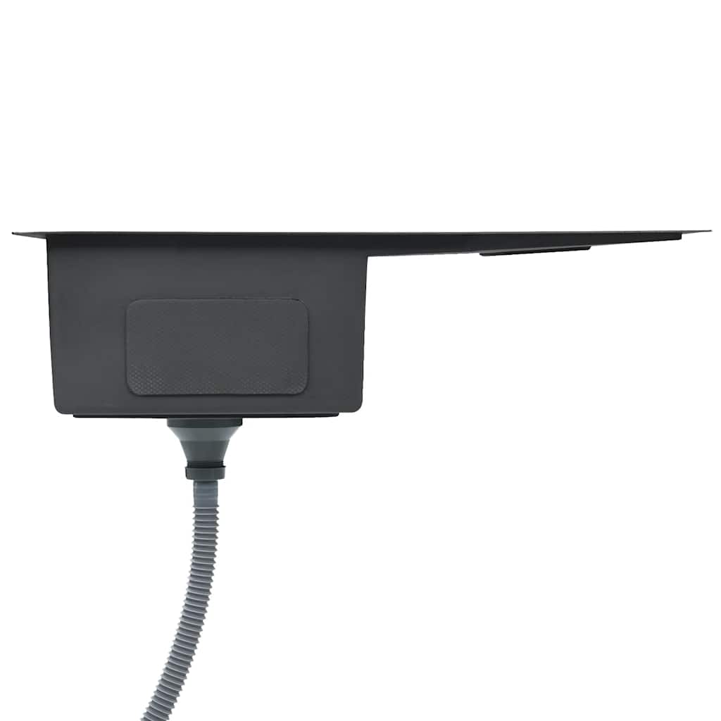 Lavello da Cucina Lavorato a Mano in Acciaio Inox - homemem39