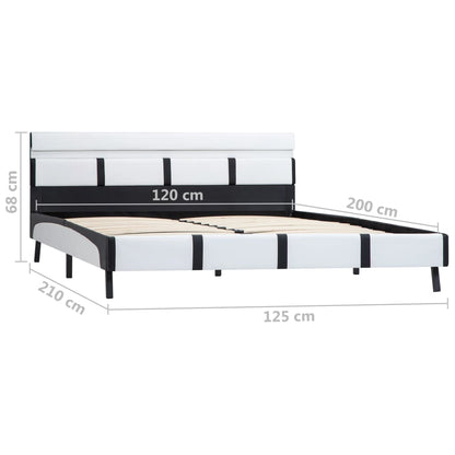 Giroletto con LED senza Materasso Bianco 120x200 cm | homemem39