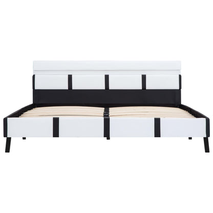 Giroletto con LED senza Materasso Bianco 140x200 cm Similpelle | homemem39