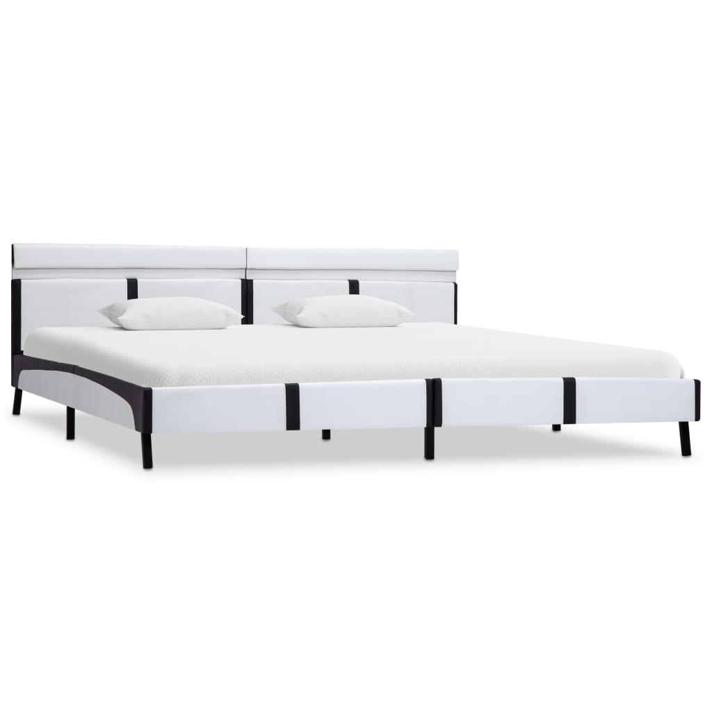 Giroletto con LED senza Materasso Bianco 180x200 cm