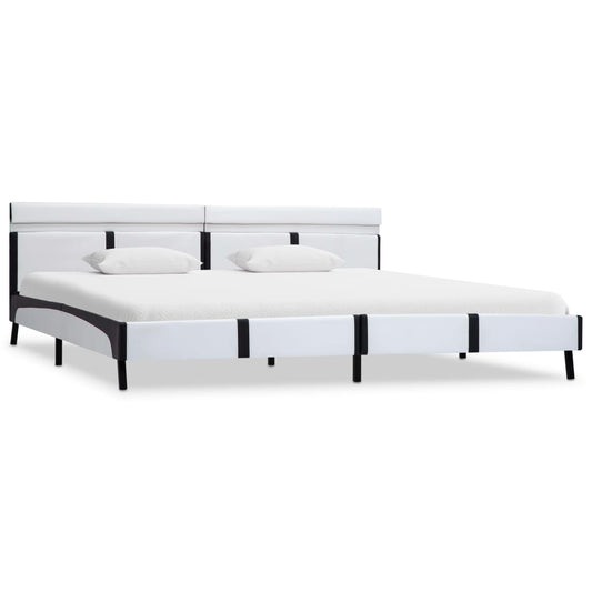 Giroletto con LED senza Materasso Bianco 180x200 cm