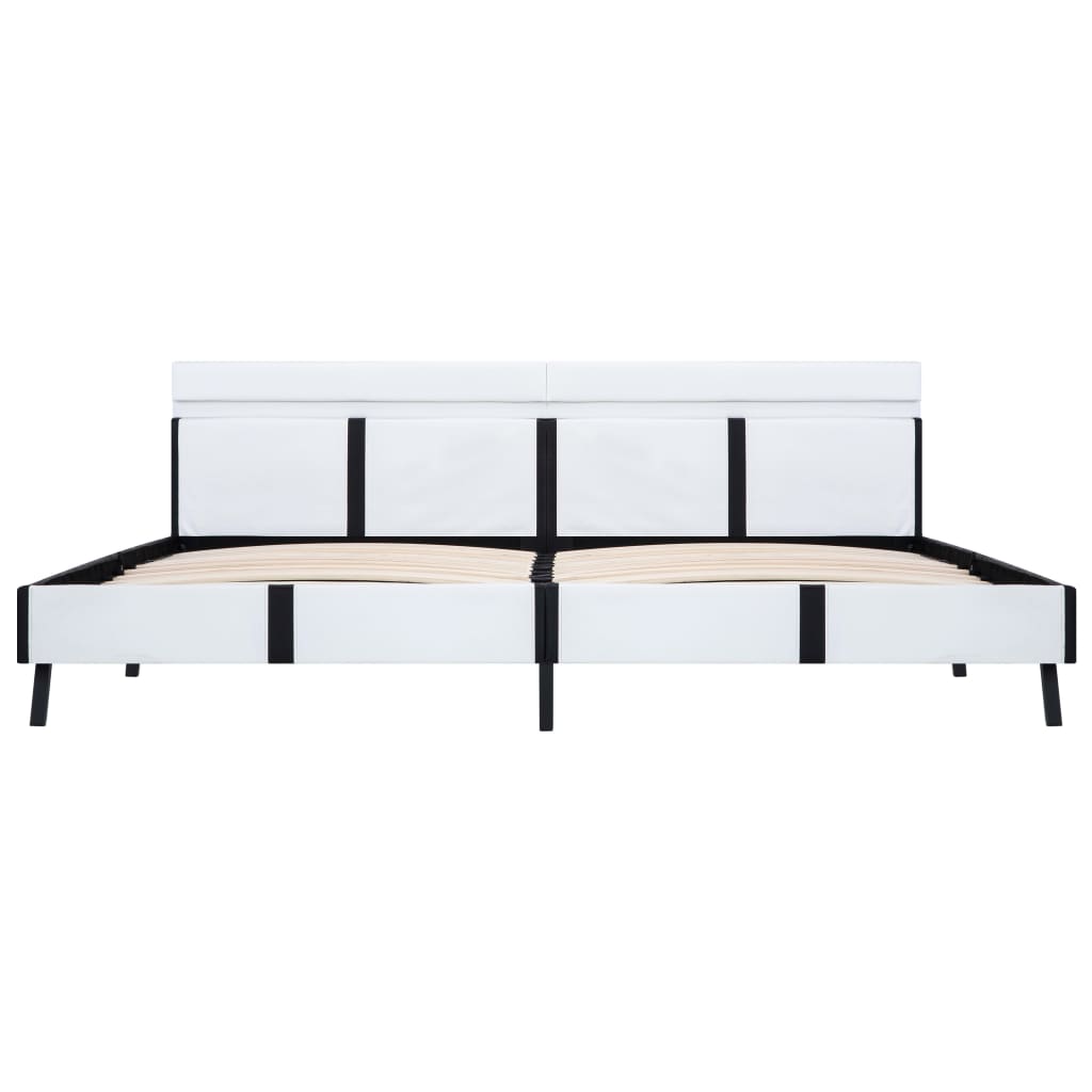 Giroletto con LED senza Materasso Bianco 180x200 cm