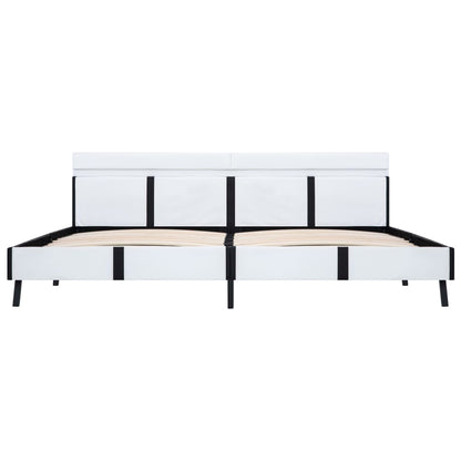 Giroletto con LED senza Materasso Bianco 180x200 cm