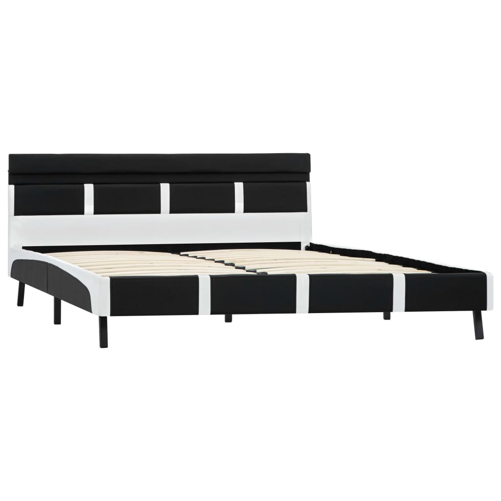 Giroletto con LED Nero in Similpelle 120x200 cm | homemem39