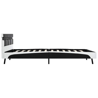 Giroletto con LED Nero in Similpelle 120x200 cm