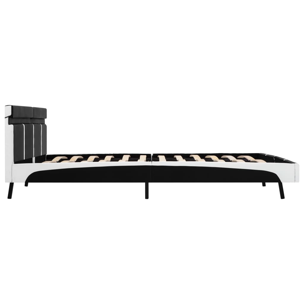 Giroletto con LED Nero in Similpelle 180x200 cm