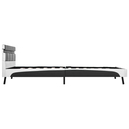 Giroletto con LED Grigio in Similpelle 120x200 cm | homemem39