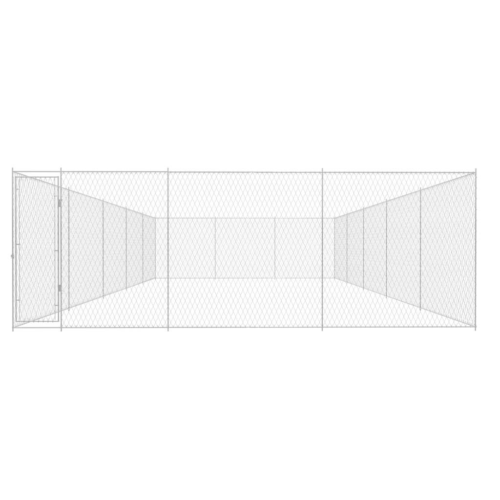 Canile da Esterno in Acciaio Zincato 950x570x185 cm | homemem39