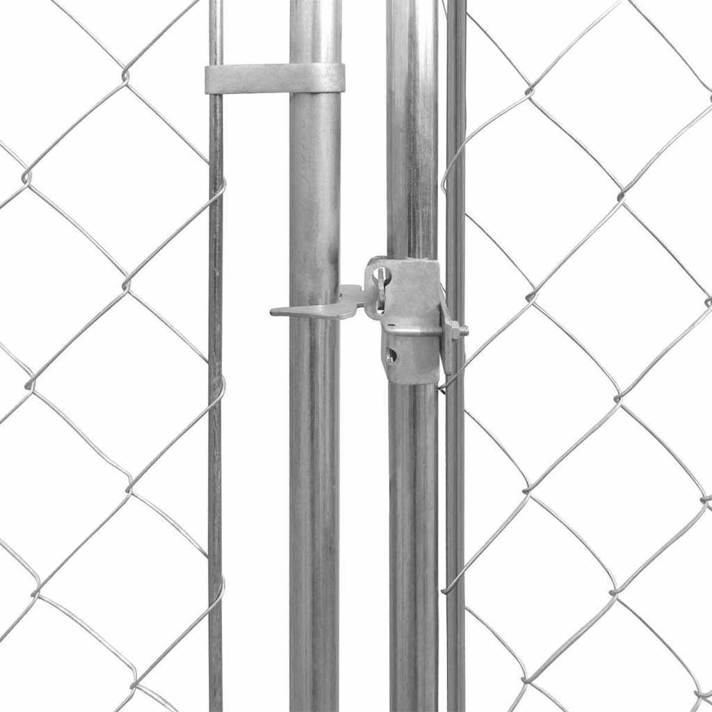 Canile da Esterno in Acciaio Zincato 950x570x185 cm | homemem39