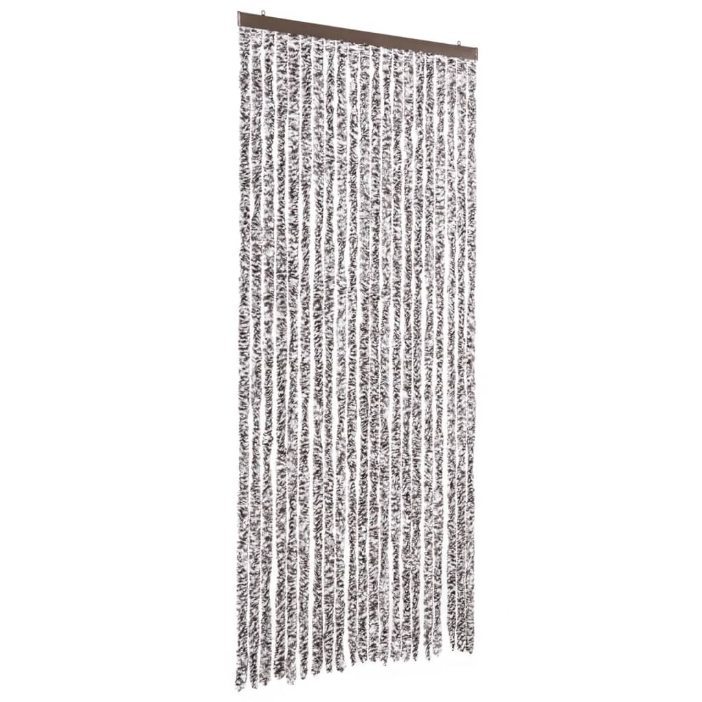 Zanzariera Marrone e Beige 90x220 cm Ciniglia - homemem39