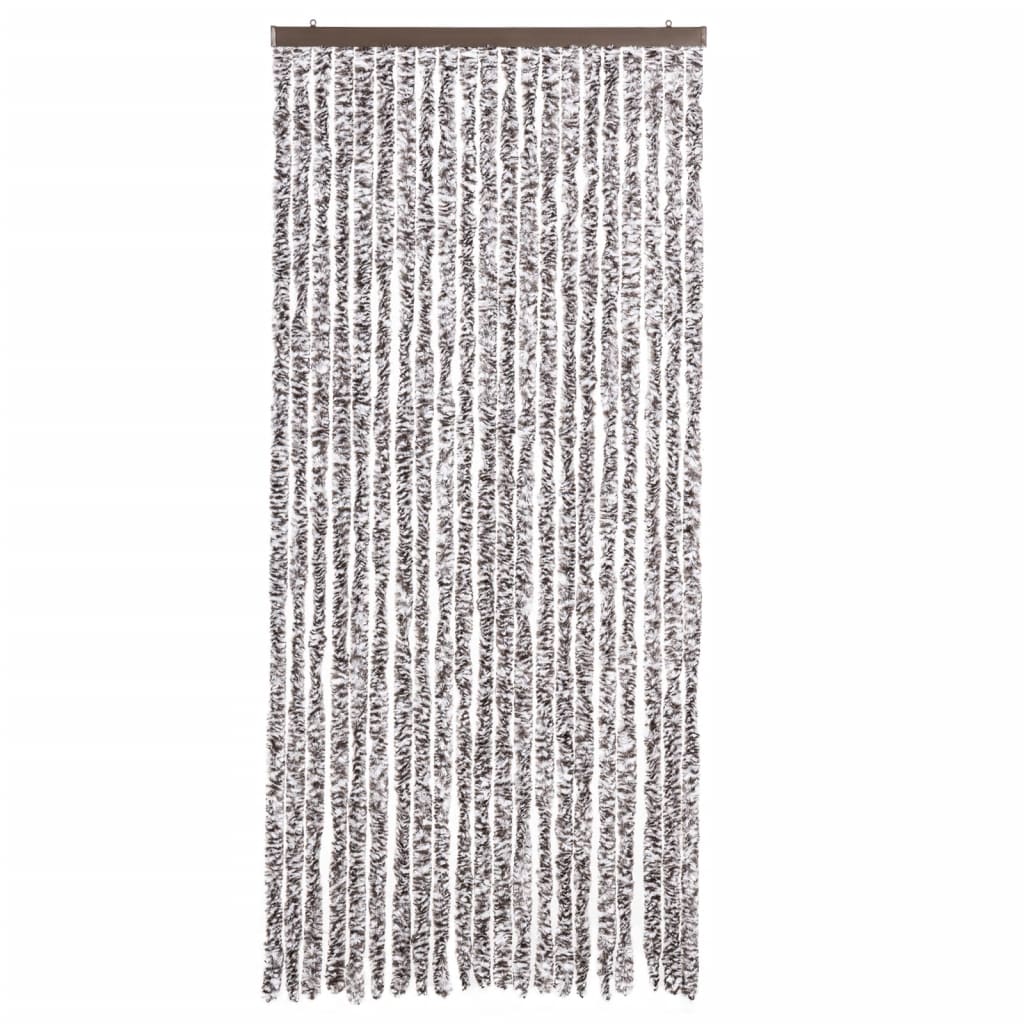 Zanzariera Marrone e Beige 90x220 cm Ciniglia - homemem39