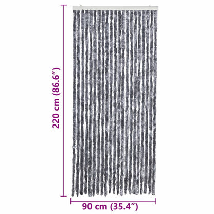 Zanzariera Argento 90x220 cm Ciniglia - homemem39