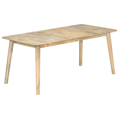 Tavolo da Pranzo 180x90x76 cm in Legno Massello di Mango | homemem39