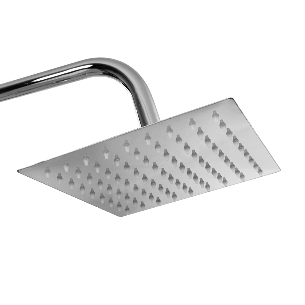Set per Doccia a Doppio Soffione con Doccetta Acciaio Inox - homemem39