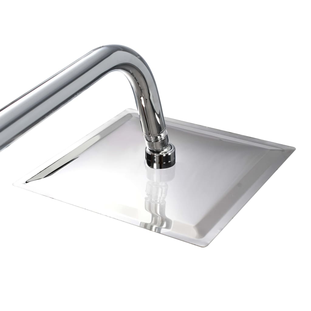 Set per Doccia a Doppio Soffione con Doccetta Acciaio Inox - homemem39