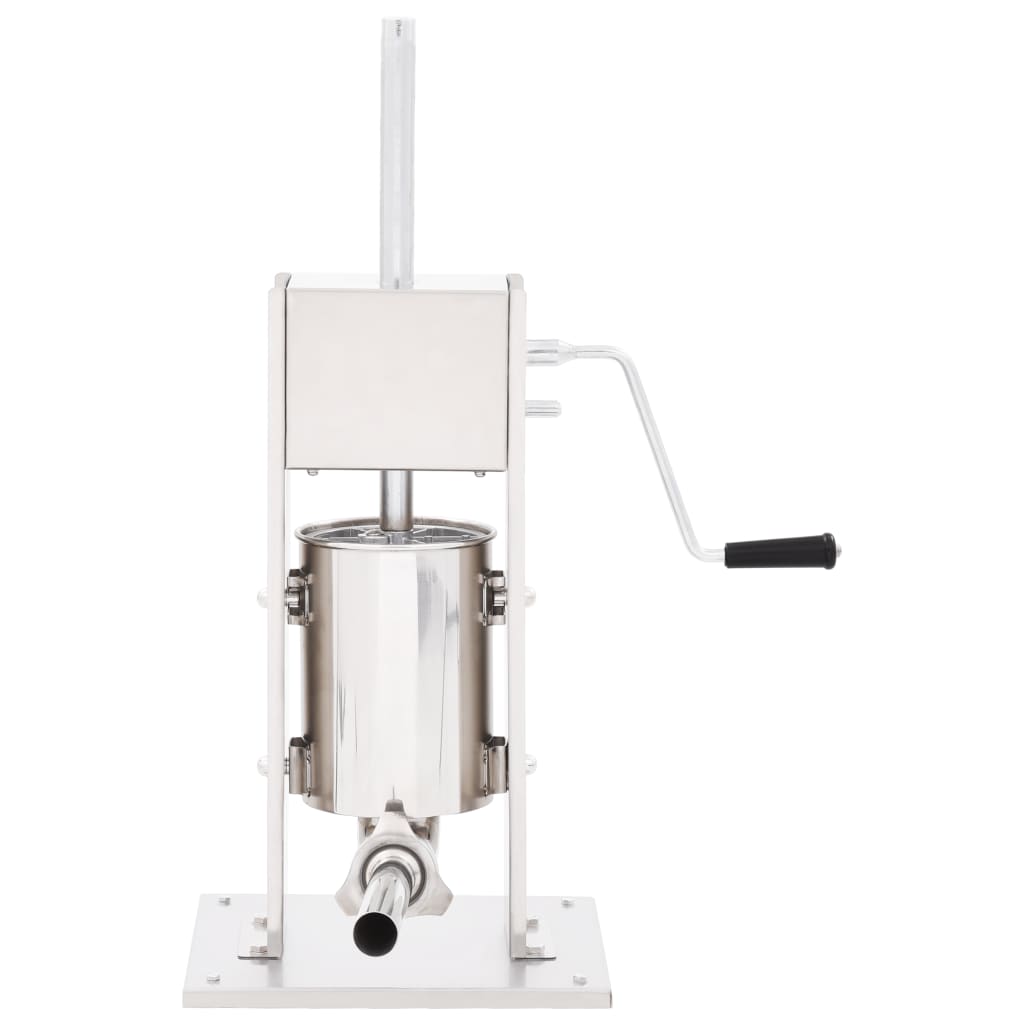 Insaccatrice Manuale Argento 3 L in Acciaio Inossidabile | homemem39