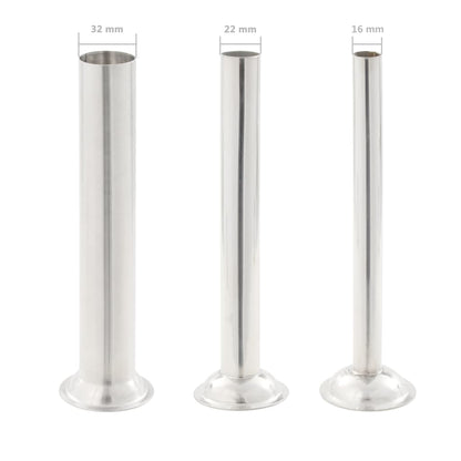 Insaccatrice Manuale Argento 3 L in Acciaio Inossidabile | homemem39