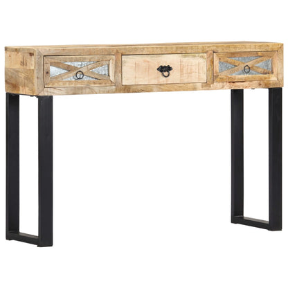 Consolle 110x30x76 cm in Legno Massello di Mango | homemem39