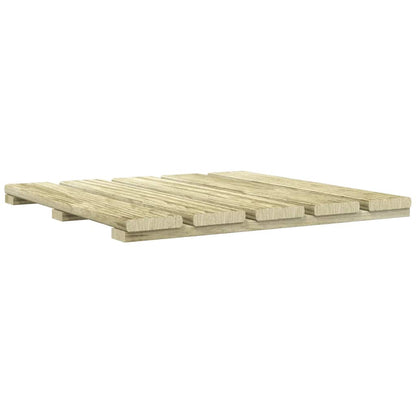 Piastrelle per Decking 30 pz 50x50 cm in Legno Verde