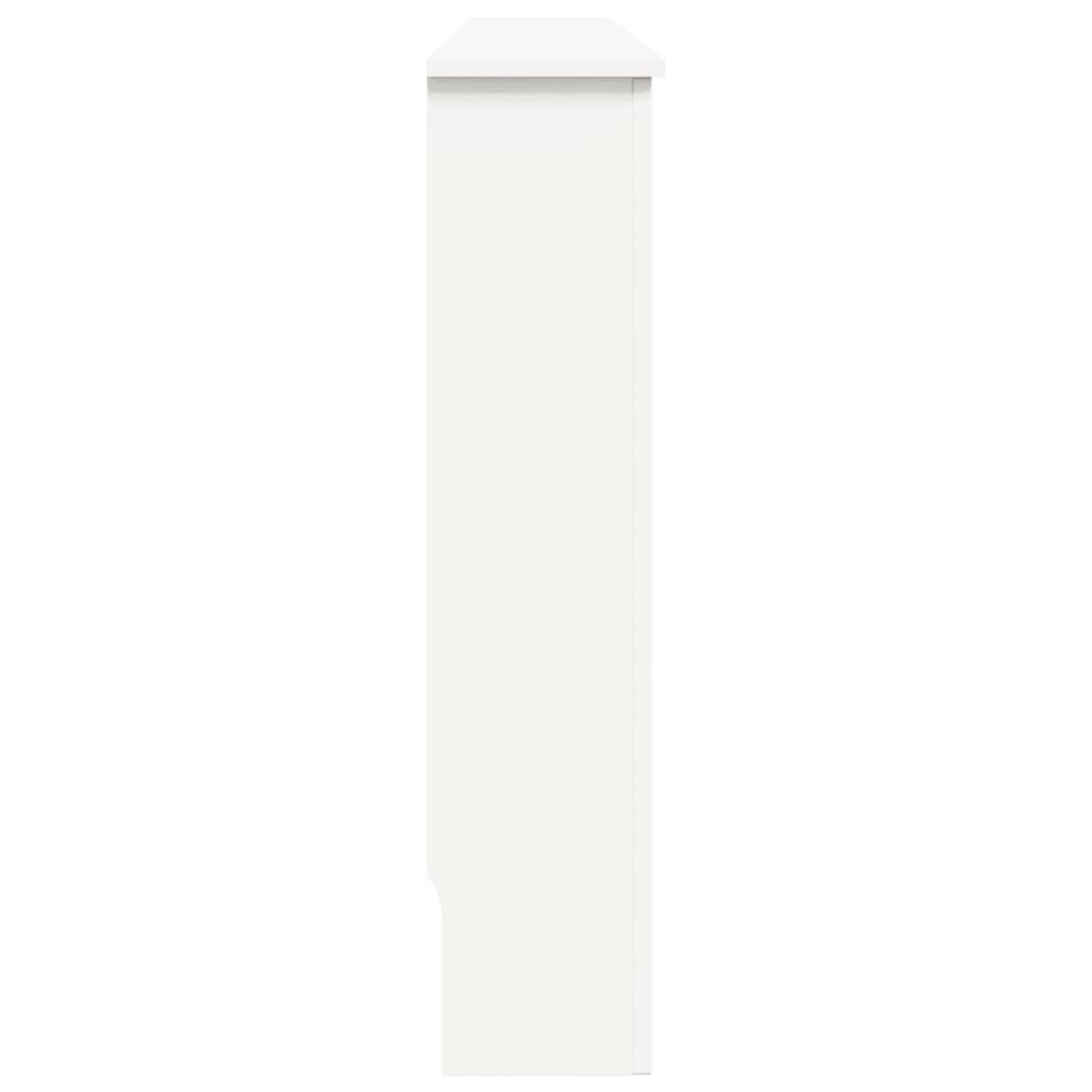 White Radiator Cover 152x19x81.5 cm in MDF