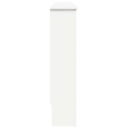 White Radiator Cover 152x19x81.5 cm in MDF