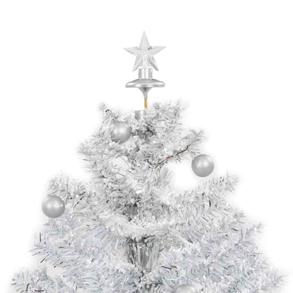 Albero di Natale con Neve e Base a Ombrellone Bianco 75 cm | homemem39