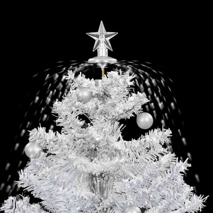 Albero di Natale con Neve e Base a Ombrellone Bianco 75 cm | homemem39