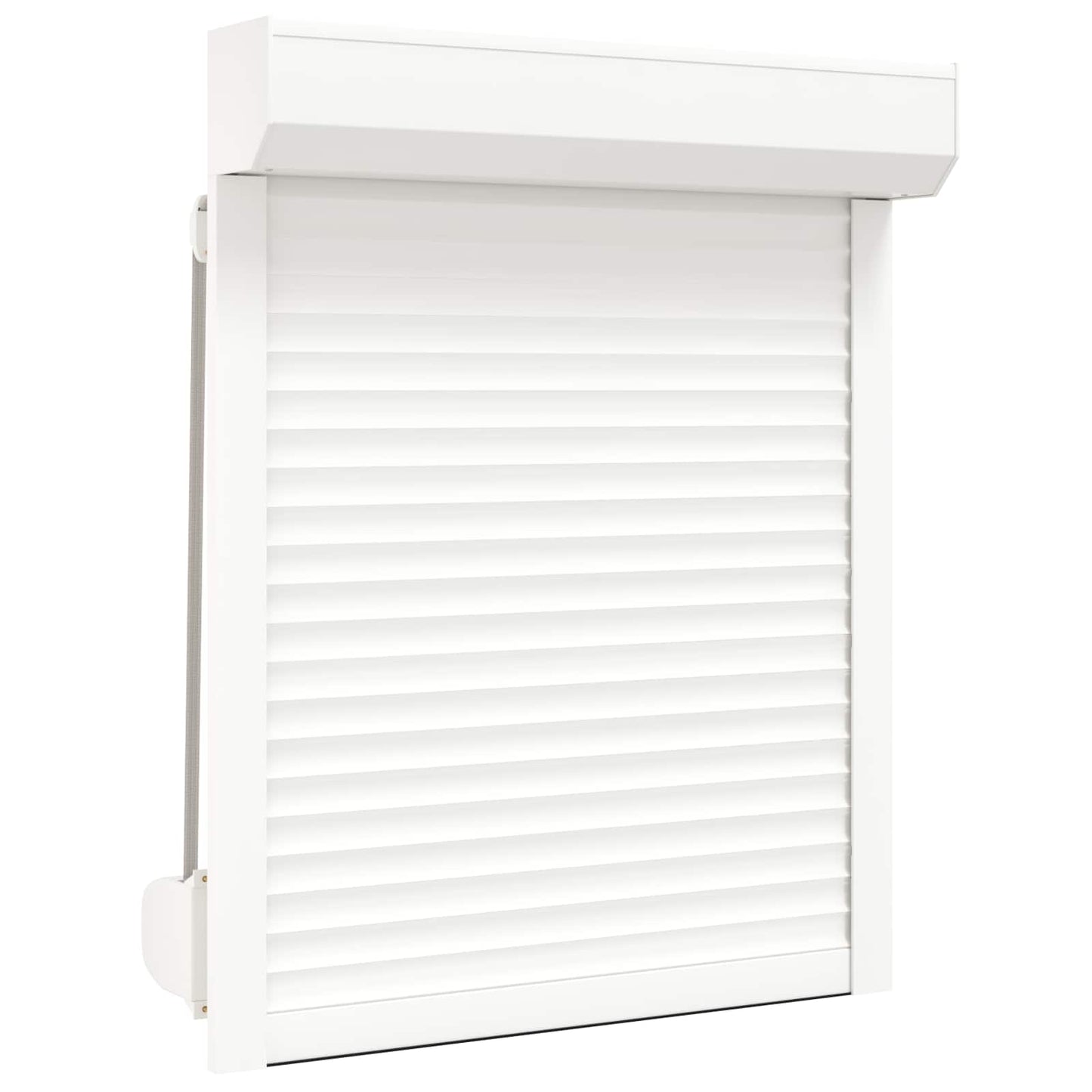 Persiana a rullo Bianco 80 x 100 cm Alluminio e poliuretano | homemem39