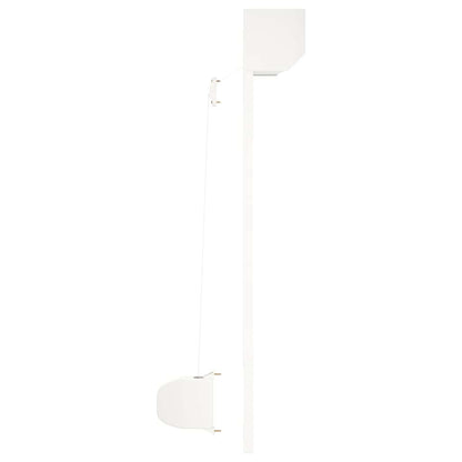 Tapparella Avvolgibile in Alluminio 100x100 cm Bianca - homemem39