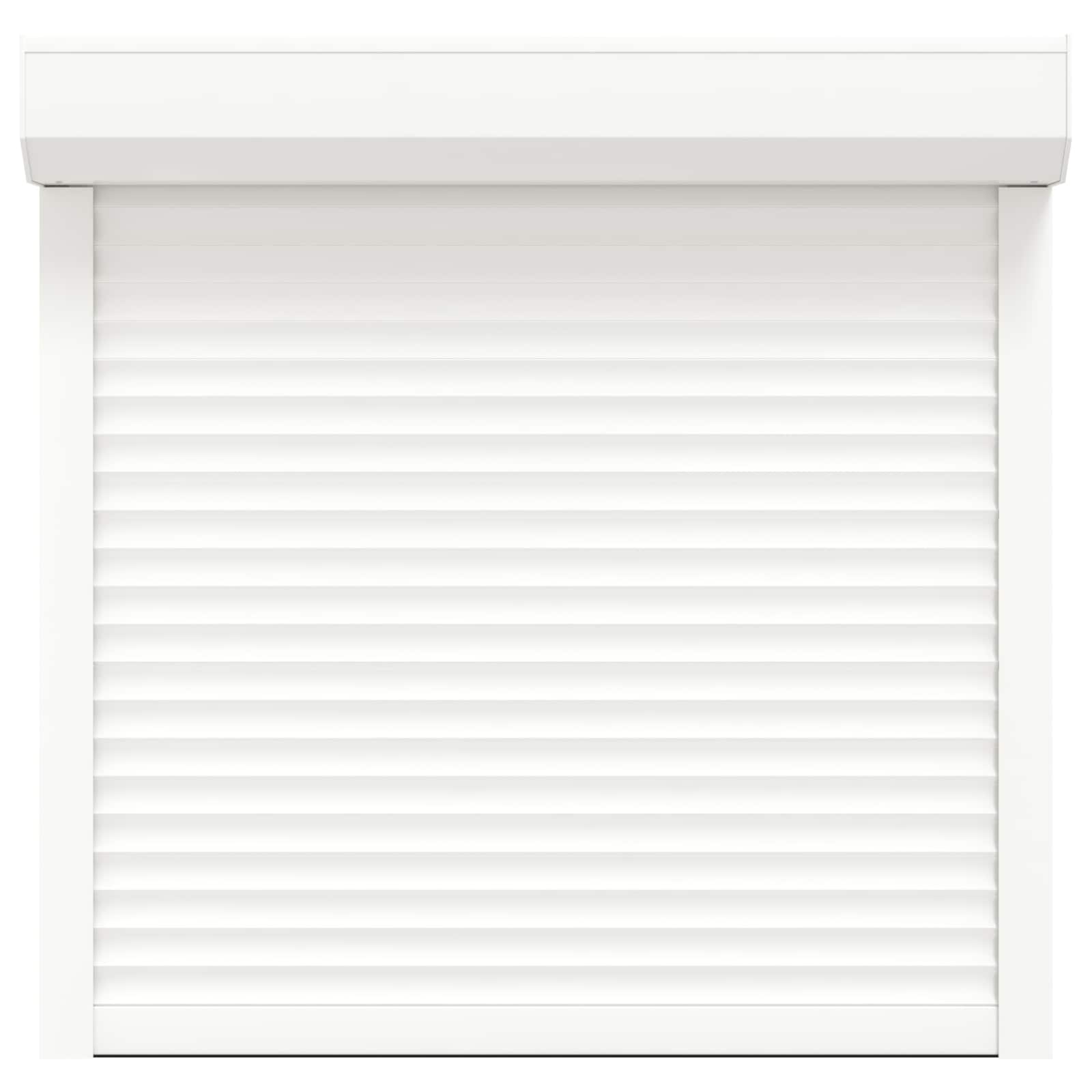 Persiana a rullo Bianco 100 x 100 cm Alluminio e poliuretano | homemem39