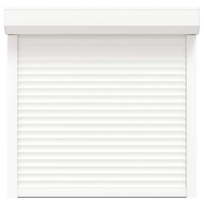 Persiana a rullo Bianco 100 x 100 cm Alluminio e poliuretano | homemem39
