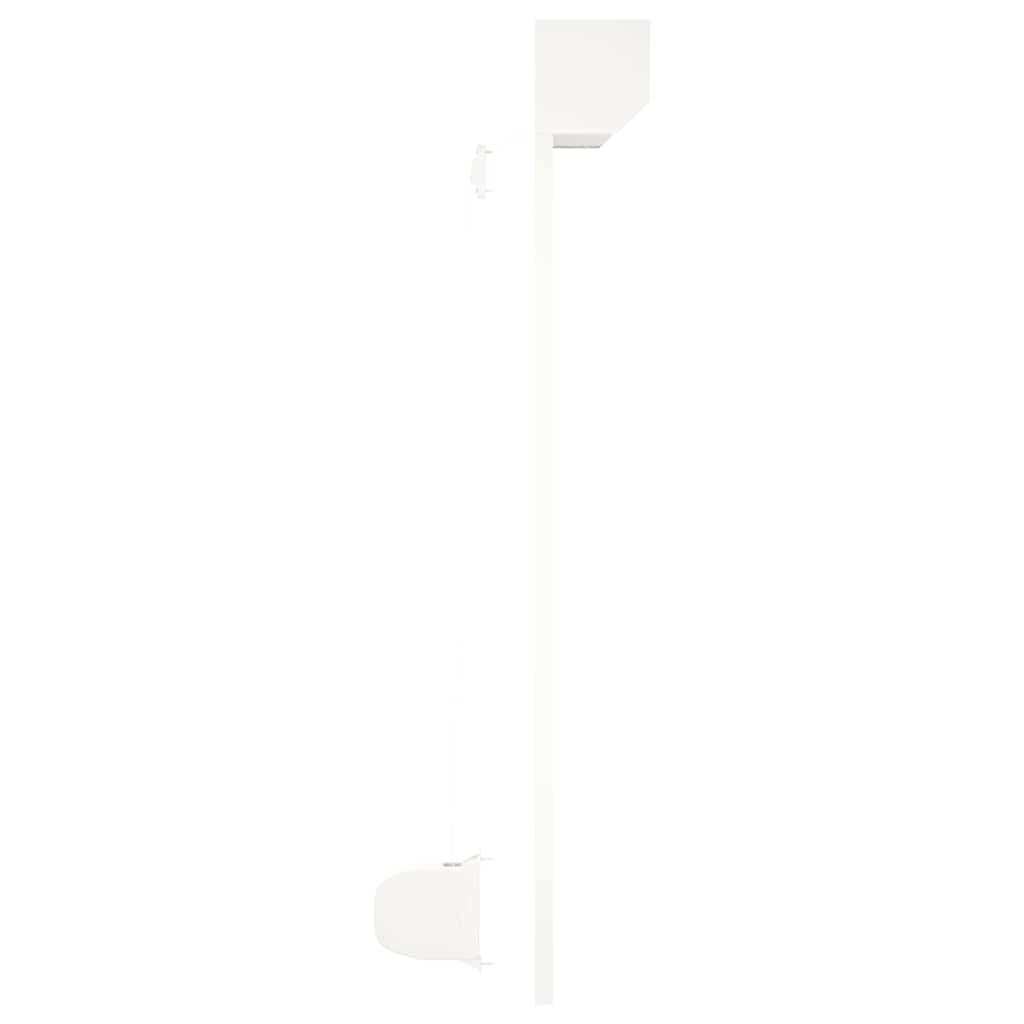 Tapparella Avvolgibile in Alluminio 100x120 cm Bianca - homemem39