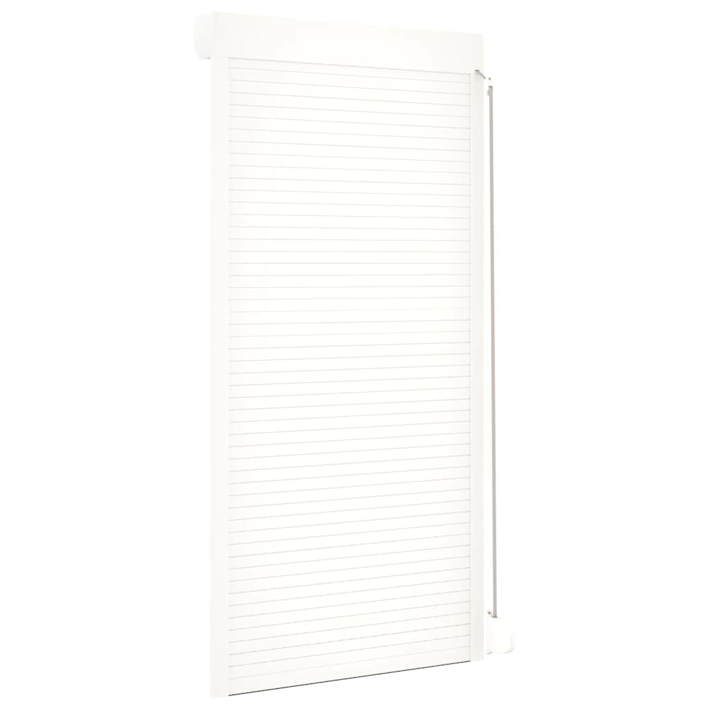 Tapparella Avvolgibile in Alluminio 100x210 cm Bianca - homemem39